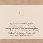 Classic wedding invitation-Mayfair 3