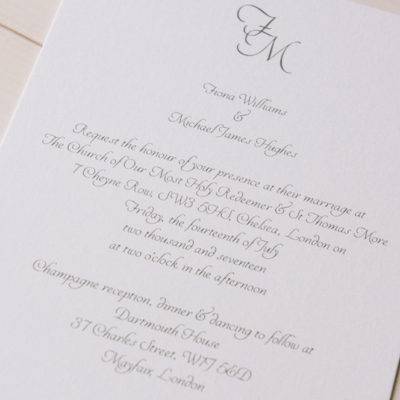 Marylebone invites