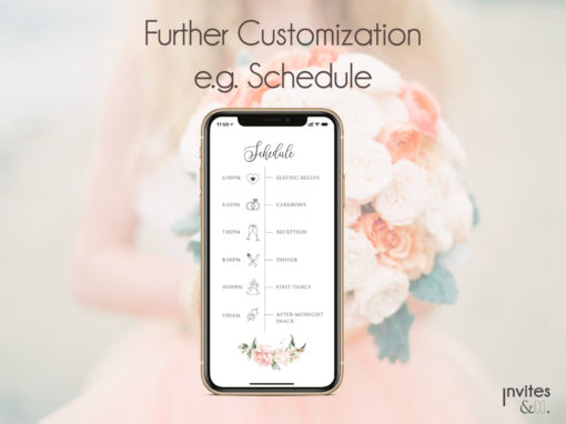 Customized invitation 1